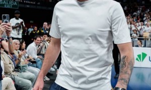 瘦了!东契奇现场观战老东家皇马 下赛季重回巅峰?
